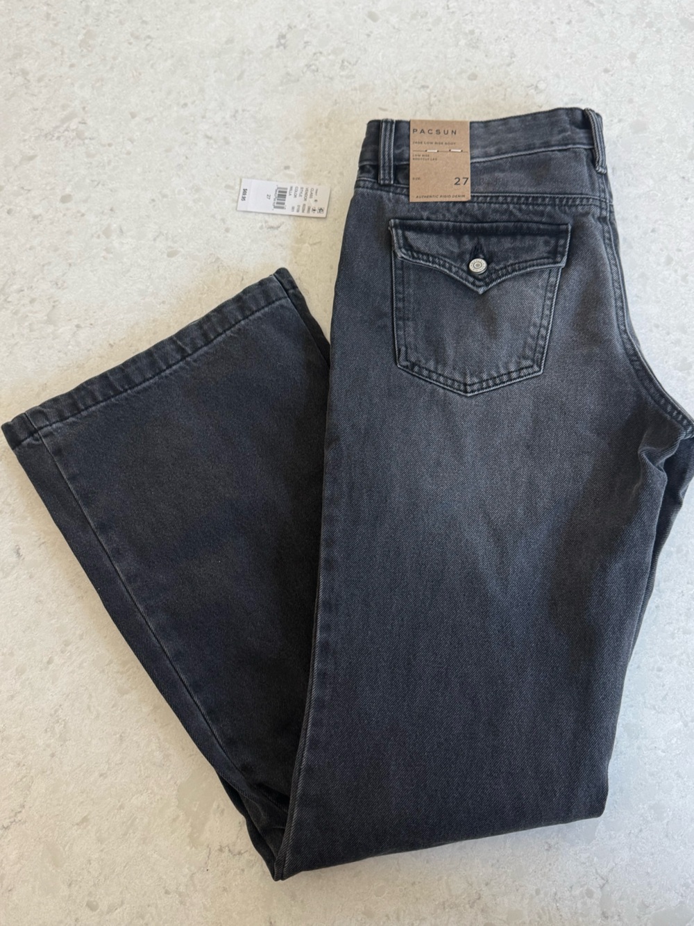 PacSun Women's Black Boot Cut Jeans Size 27